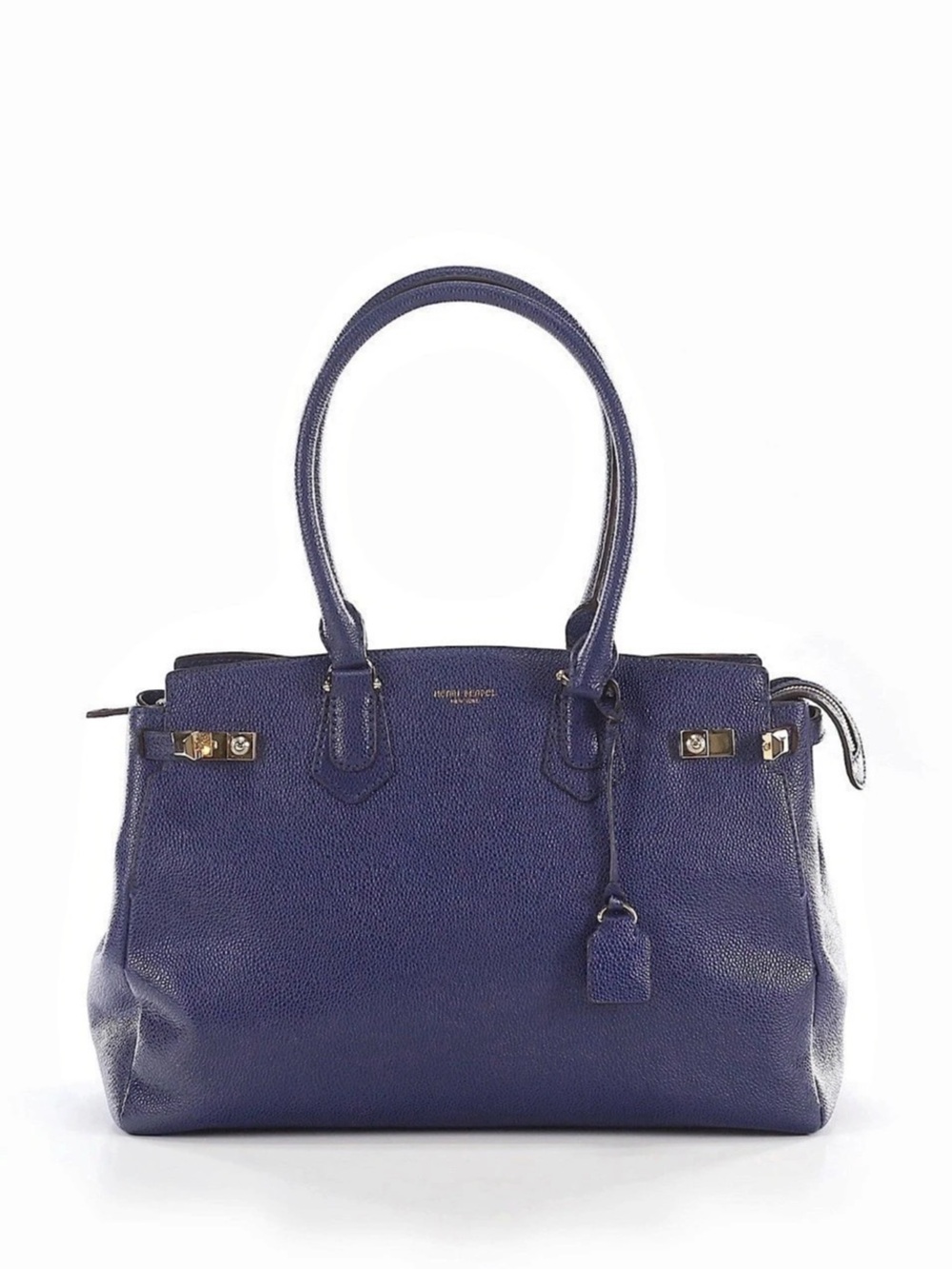 Henri Bendel Purple Carlyle Satchel